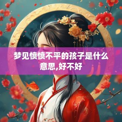梦见愤愤不平的孩子是什么意思,好不好