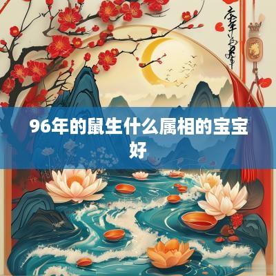 96年的鼠生什么属相的宝宝好