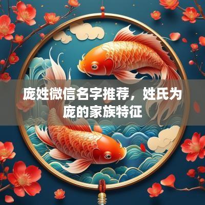 庞姓微信名字推荐，姓氏为庞的家族特征