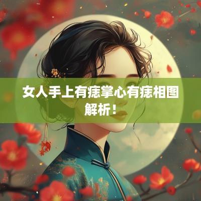 女人手上有痣掌心有痣相图解析！