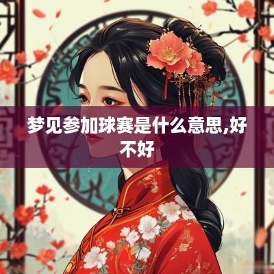 梦见参加球赛是什么意思,好不好