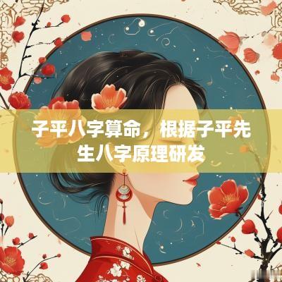 子平八字算命，根据子平先生八字原理研发