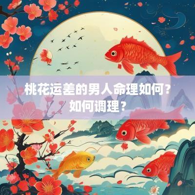 桃花运差的男人命理如何？如何调理？