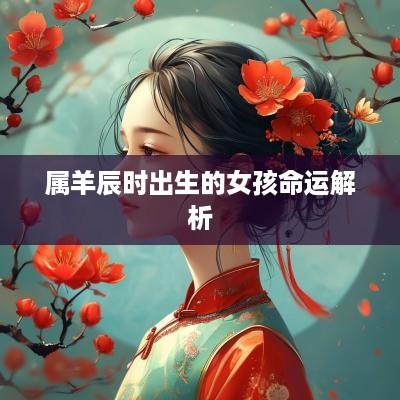 属羊辰时出生的女孩命运解析