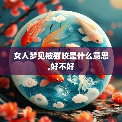 女人梦见被猫咬是什么意思,好不好