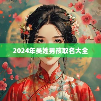 2025年吴姓男孩取名大全