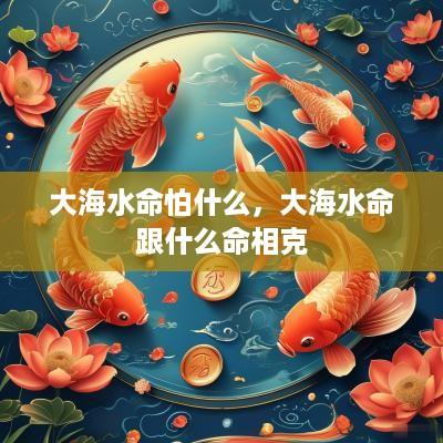 大海水命怕什么，大海水命跟什么命相克