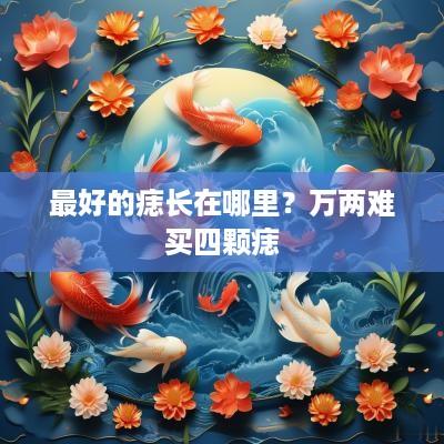 最好的痣长在哪里？万两难买四颗痣
