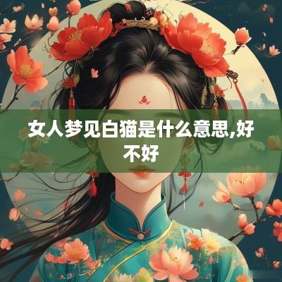 女人梦见白猫是什么意思,好不好