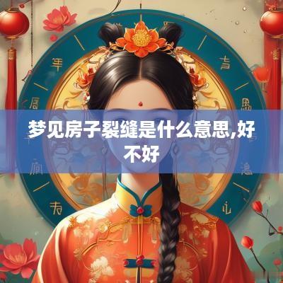 梦见房子裂缝是什么意思,好不好