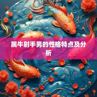 属牛射手男的性格特点及分析