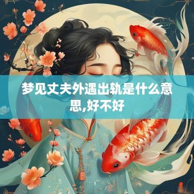 梦见丈夫外遇出轨是什么意思,好不好