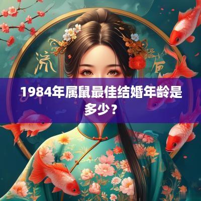 1984年属鼠最佳结婚年龄是多少？