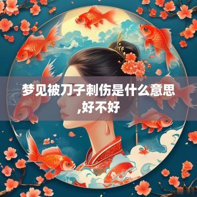 梦见被刀子刺伤是什么意思,好不好