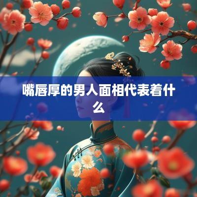 嘴唇厚的男人面相代表着什么