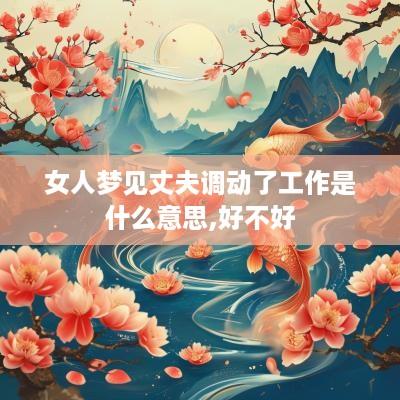 女人梦见丈夫调动了工作是什么意思,好不好