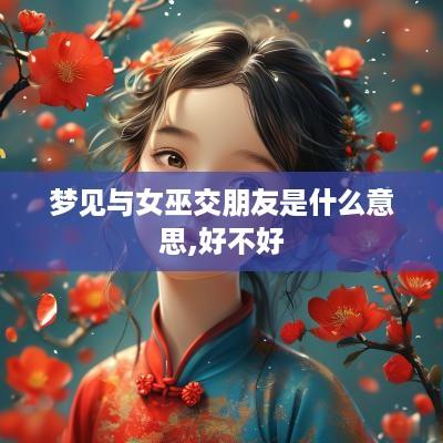 梦见与女巫交朋友是什么意思,好不好