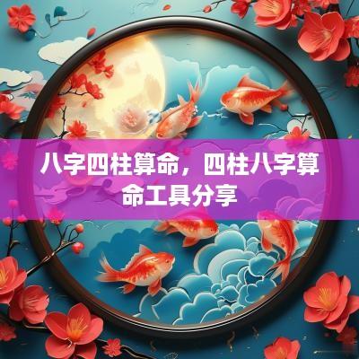 八字四柱算命，四柱八字算命工具分享