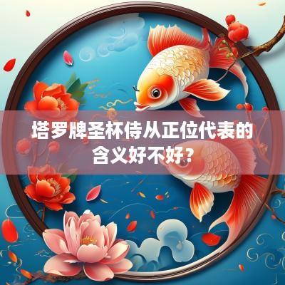 塔罗牌圣杯侍从正位代表的含义好不好？