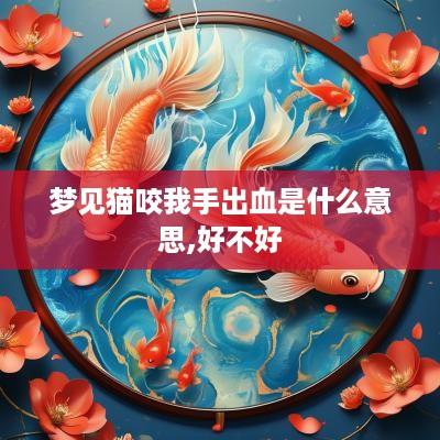 梦见猫咬我手出血是什么意思,好不好