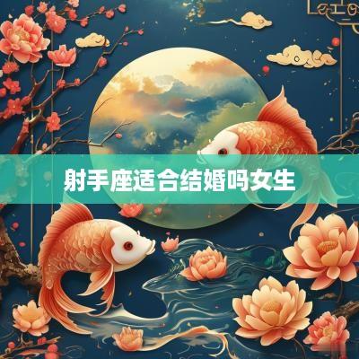射手座适合结婚吗女生