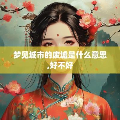 梦见城市的废墟是什么意思,好不好