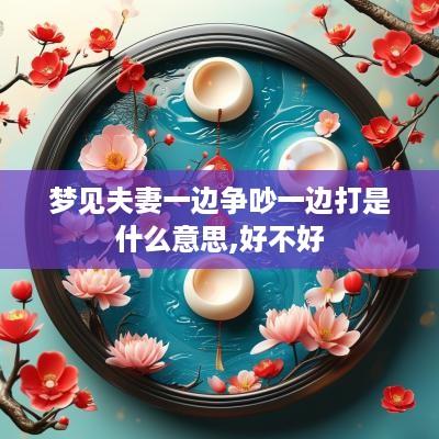 梦见夫妻一边争吵一边打是什么意思,好不好