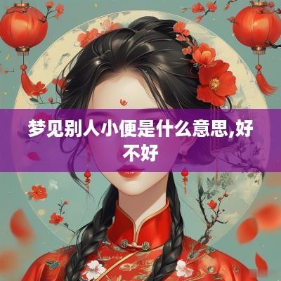 梦见别人小便是什么意思,好不好