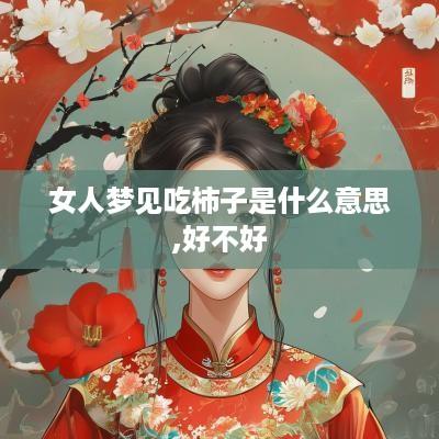 女人梦见吃柿子是什么意思,好不好