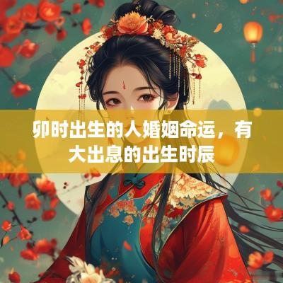 卯时出生的人婚姻命运，有大出息的出生时辰