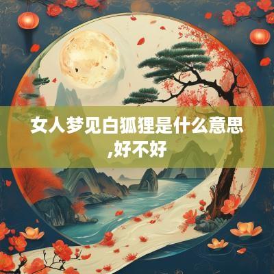 女人梦见白狐狸是什么意思,好不好