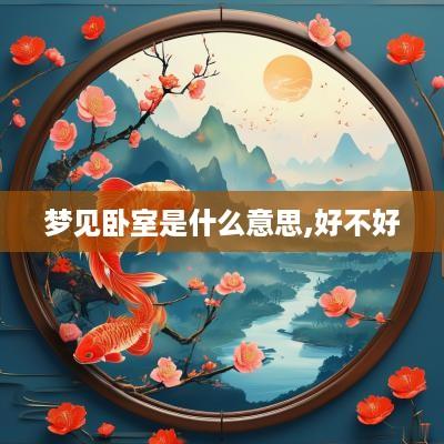 梦见卧室是什么意思,好不好
