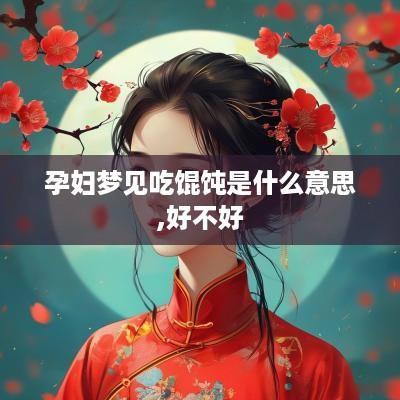 孕妇梦见吃馄饨是什么意思,好不好