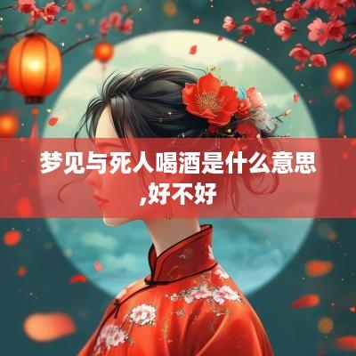 梦见与死人喝酒是什么意思,好不好