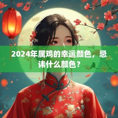 2025年属鸡的幸运颜色，忌讳什么颜色？