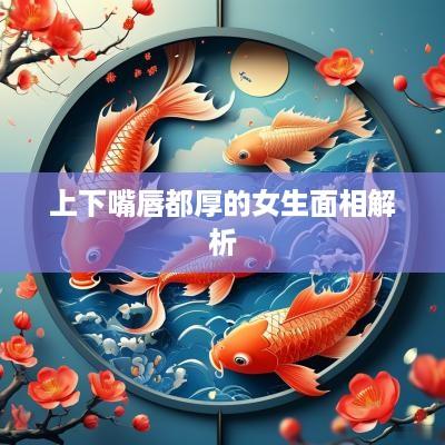 上下嘴唇都厚的女生面相解析