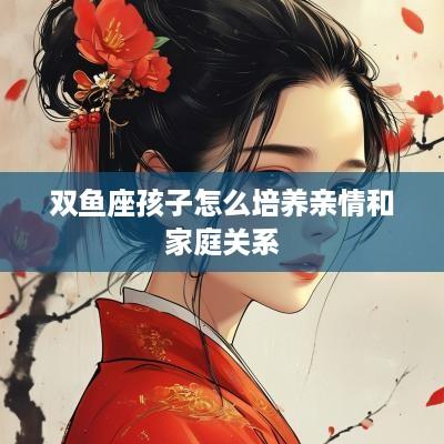 双鱼座孩子怎么培养亲情和家庭关系