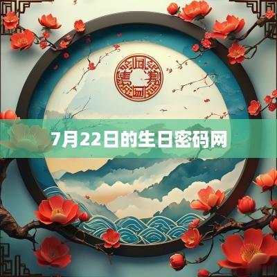 7月22日的生日密码网