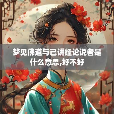 梦见佛道与已讲经论说者是什么意思,好不好