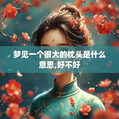 梦见一个很大的枕头是什么意思,好不好