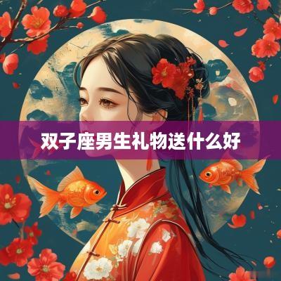 双子座男生礼物送什么好