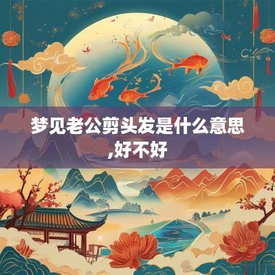 梦见老公剪头发是什么意思,好不好