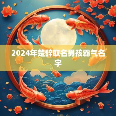 2025年楚辞取名男孩霸气名字