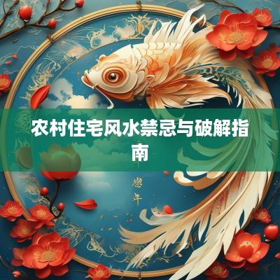 农村住宅风水禁忌与破解指南