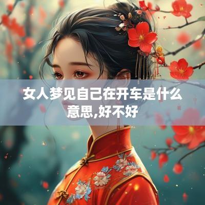 女人梦见自己在开车是什么意思,好不好