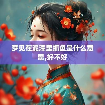 梦见在泥潭里抓鱼是什么意思,好不好