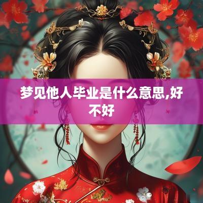 梦见他人毕业是什么意思,好不好