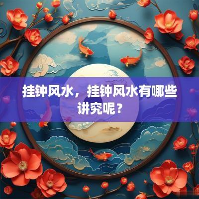 挂钟风水，挂钟风水有哪些讲究呢？