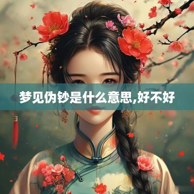 梦见伪钞是什么意思,好不好