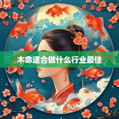 木命适合做什么行业最佳